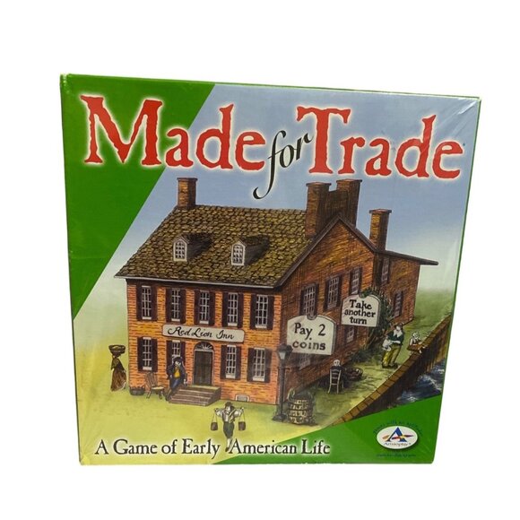 MADE FOR TRADE A Game of Early American Life Aristoplay Board Game SEALED New - Picture 8 of 8